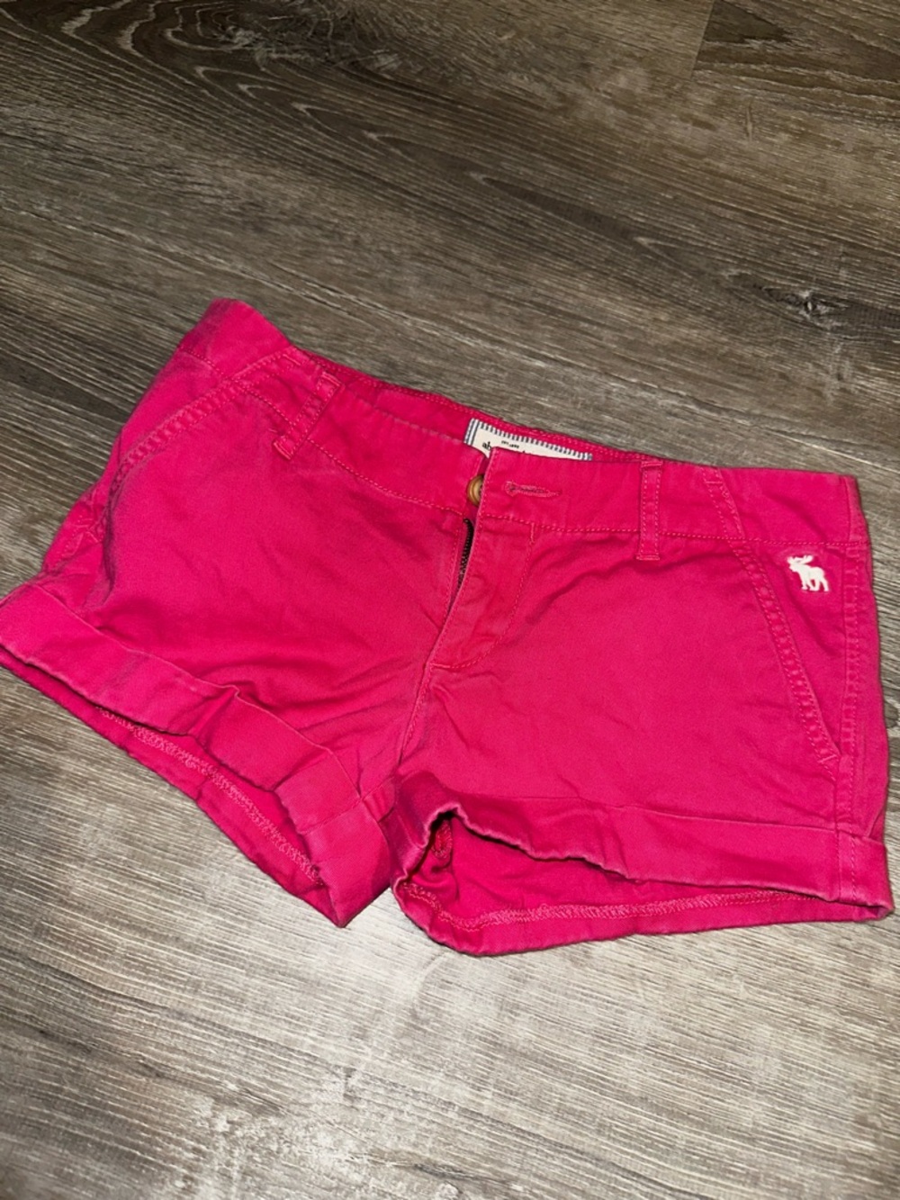 Abercrombie Kids Pink y2k Cotton Shorts